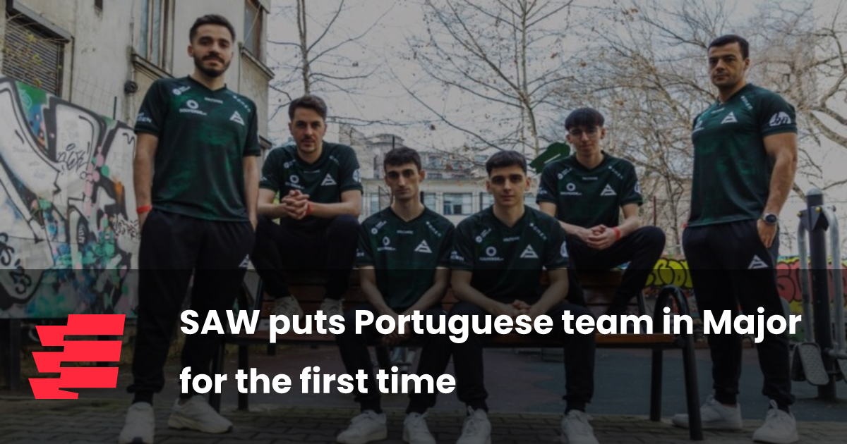 SAW também colocou uma equipa portuguesa num major pela primeira vez
